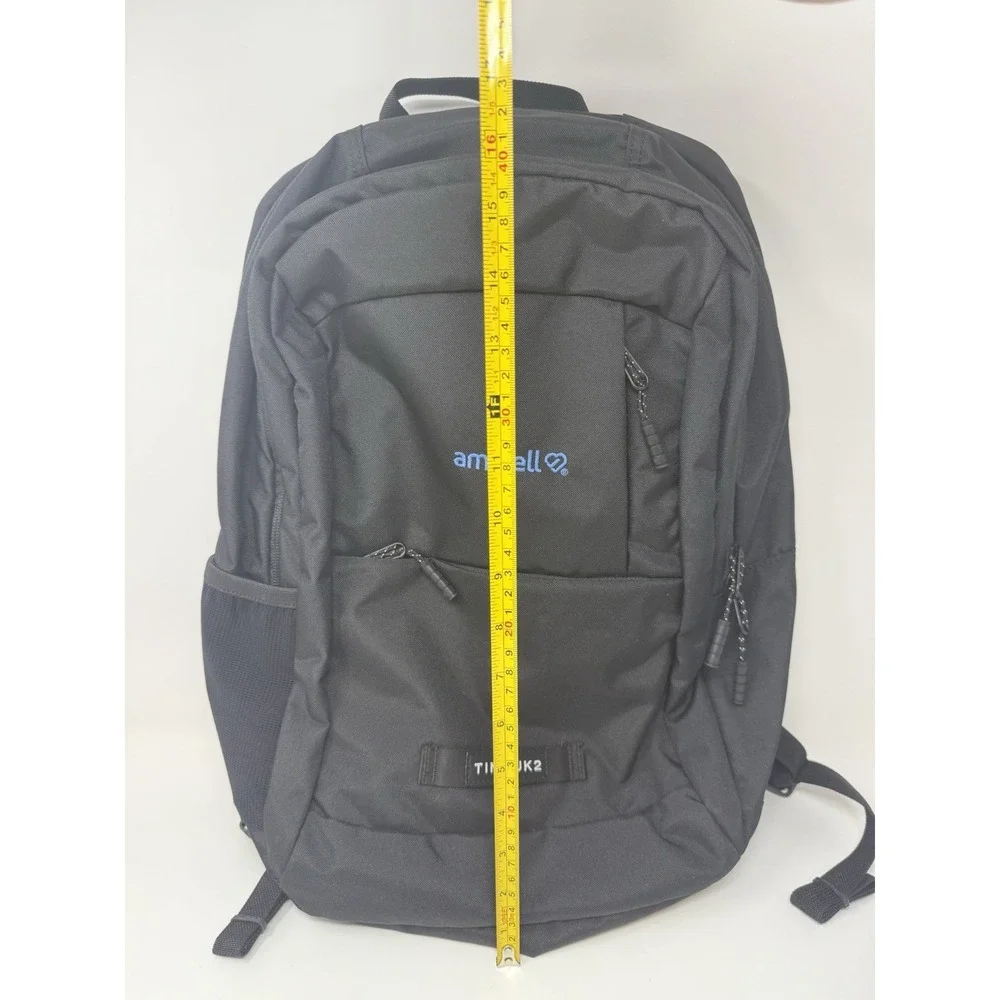 Timbuk2 Parkside Eco Black Backpack 3840-3 Company‎ Logo Bag